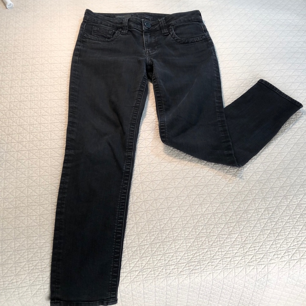 - Kut black jeans skinny straight leg size 4